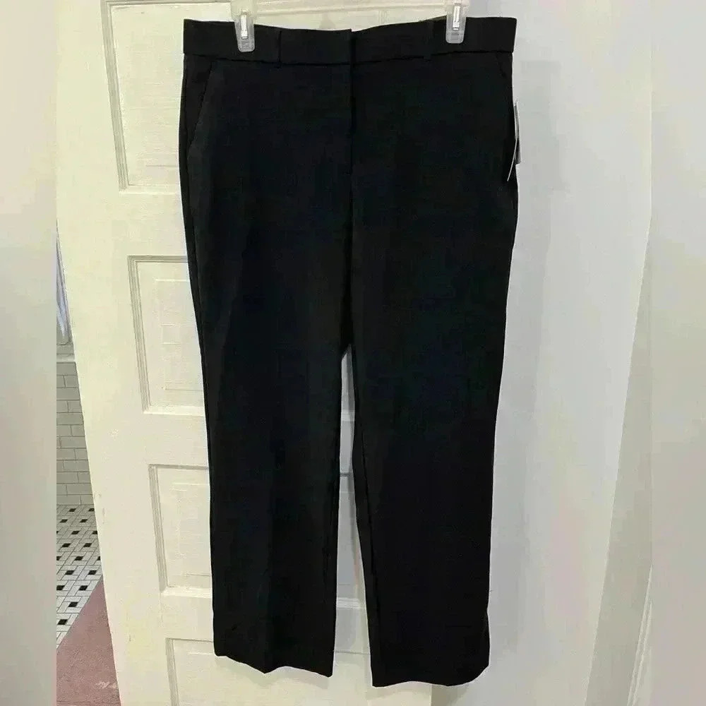 NWT Napa Valley brand black‎ straight leg trousers